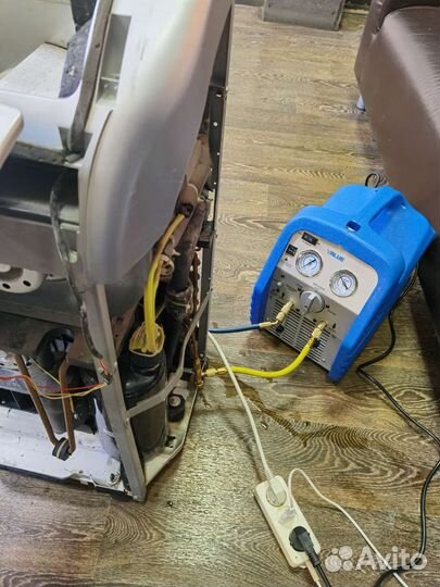 Заправка мобильных напольных кондиционеров