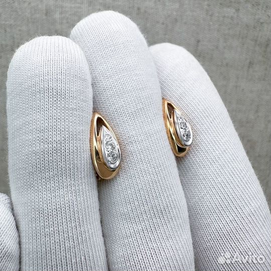 Серьги с фианитами, №Z411331N4