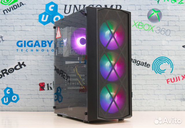 Игровой пк Ryzen 5 3600/ 16Gb/ RTX 2060 Super 8Gb