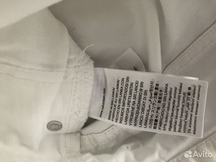 Calvin Klein Jeans Шорты джинсовые W34. Оригинал