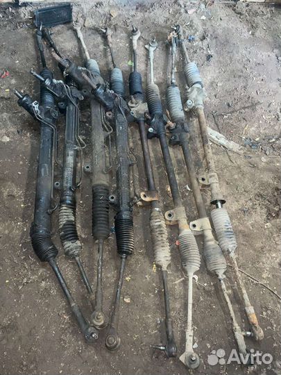 Рулевая рейка гур/ без гура скорпио сиерра