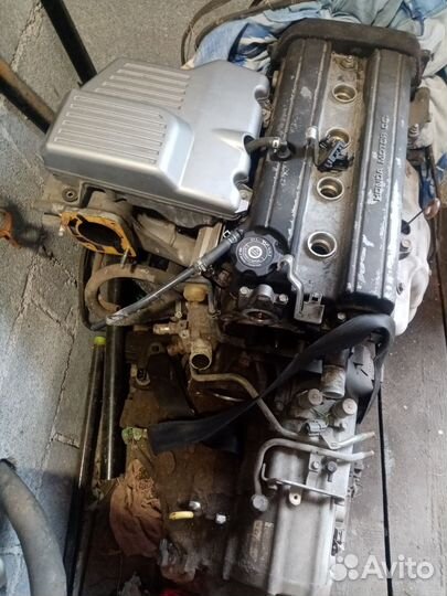 Honda b20b мотор с акпп(масложер)