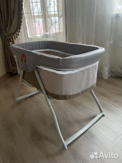 Колыбель-манеж Babyhit Rocking Crib Beige