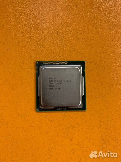 Процессор Intel Xeon E3-1270 (i7-3770) lga1155