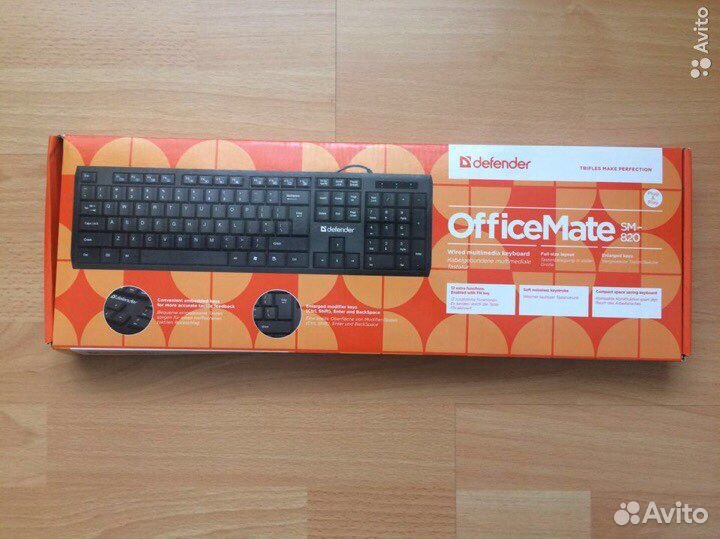 Клавиатура defender officemate sm-820