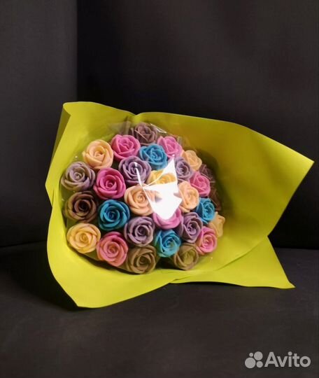 Шоколадные Розы - 29 шт в Букете