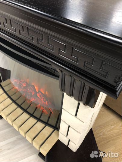 Камин Электрический с порталом угловой