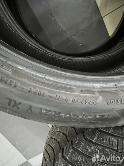 Continental PremiumContact 6 SSR 315/35 R21 и 275/40 R21 111Y