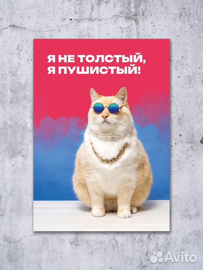 Постер, плакат с юмором 