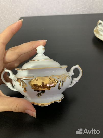 Винтажный кофейно/ чайный сервиз Польша