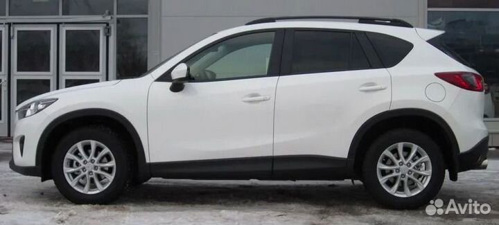Рейлинги продольные для Mazda CX-5 (2017- ) черные
