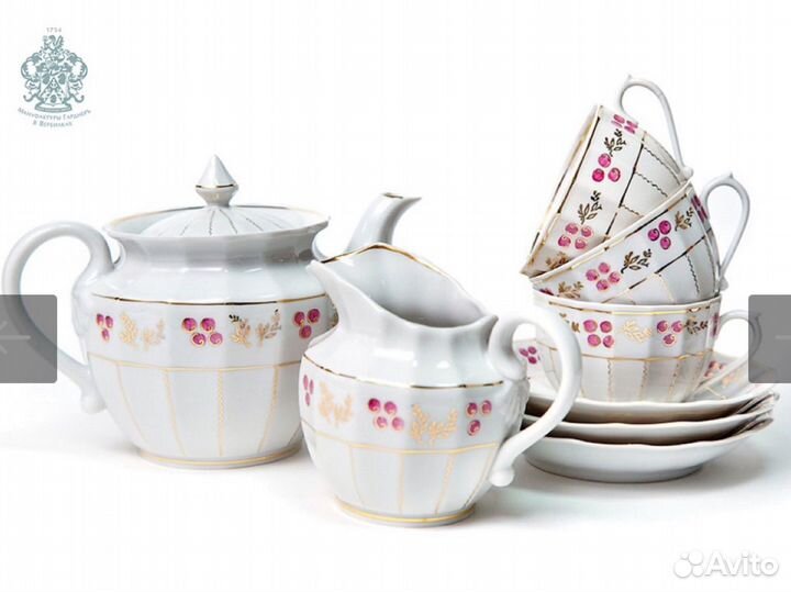 Чайный сервиз фарфор