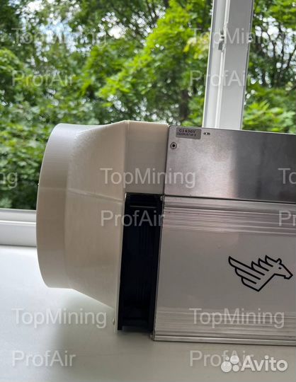 Фланец для асика whatsminer