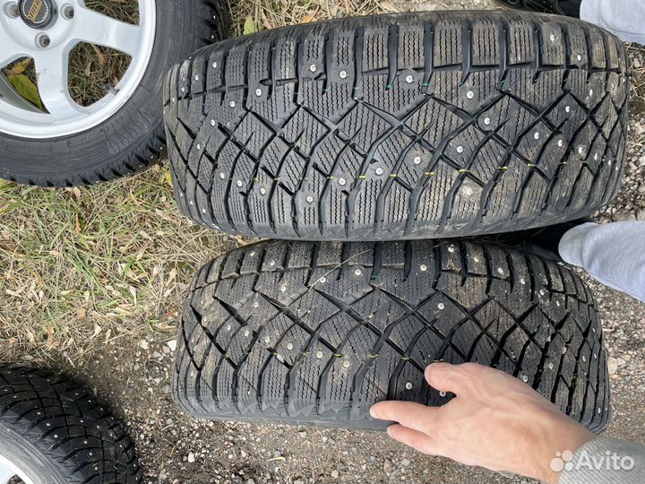 Колеса r16 j7 зима на шипах. volk racing te37