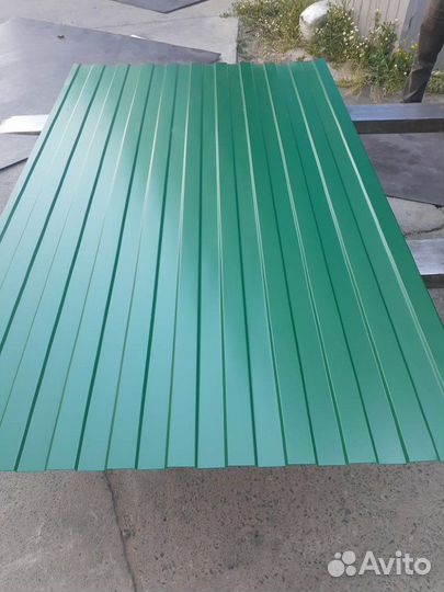Профнастил зеленый мох