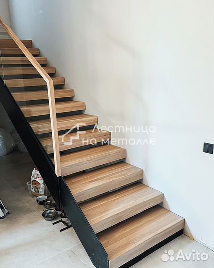 Лестницы на металлическом каркасе