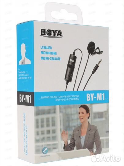 Петличный микрофон boya