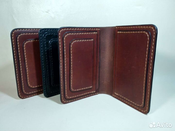 Портмоне для автодокументов натуральная кожа