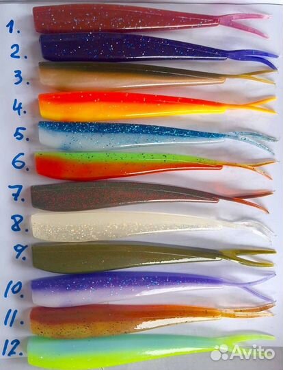 Силиконовые приманки. Слаг