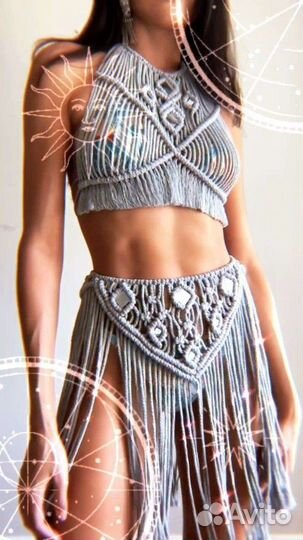 Макраме костюм