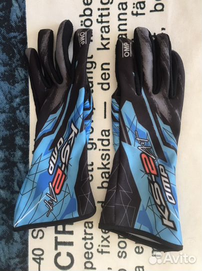 Перчатки для картинга OMP KS2-Art