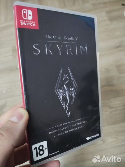 Игры для nintendo switch картридж skyrim