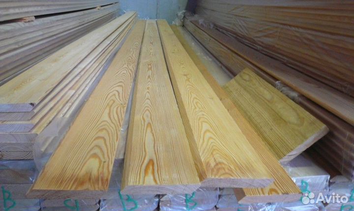 Доска планкен из лиственницы