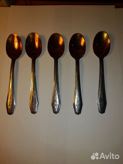 Ложки нерж.Титановое покрытие