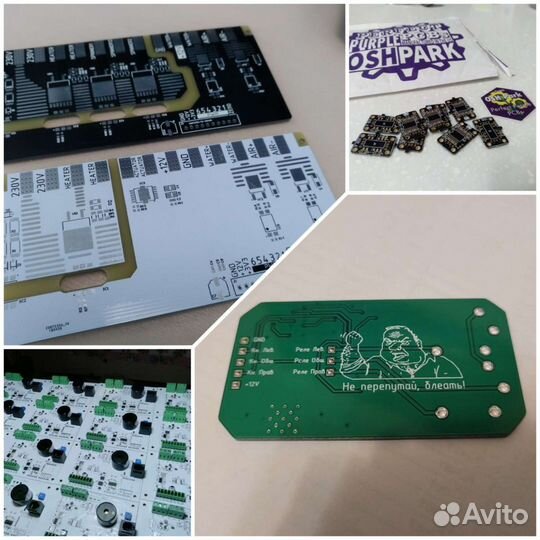 Монтаж и производство пп, разработка электроники