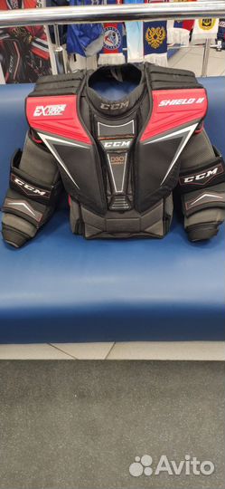 Нагрудник вратарский CCM E flex shield II SR S