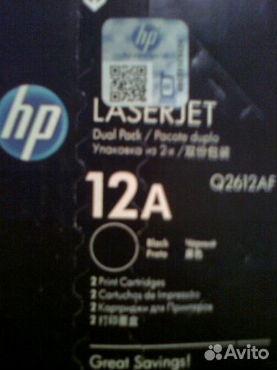 Картридж hp 12a