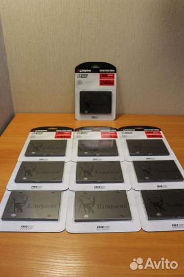 Новый SSD диск Kingston 240 Gb 2.5