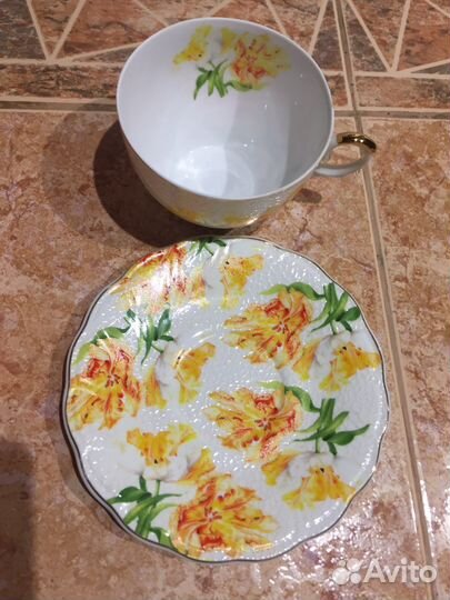 Чайный набор фарфоровый