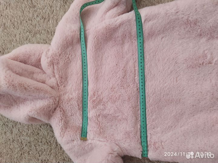 Искусственная шуба, куртка, пальто для девочки 152