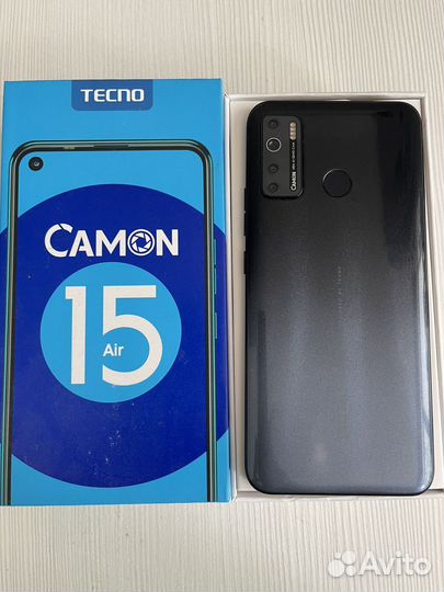 TECNO Camon 15 Air, 3/64 ГБ