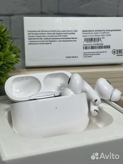 AirPods Pro 2 Lightning (Гарантия + чехол)