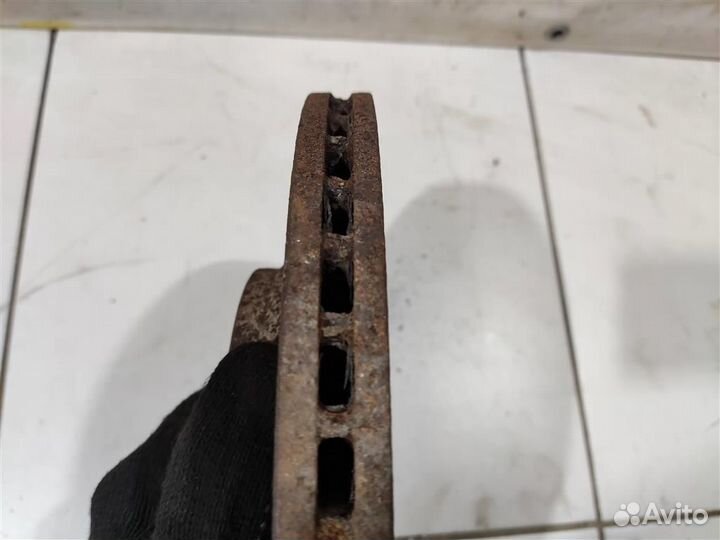 Диск тормозной передний вентилируемый VW Passat