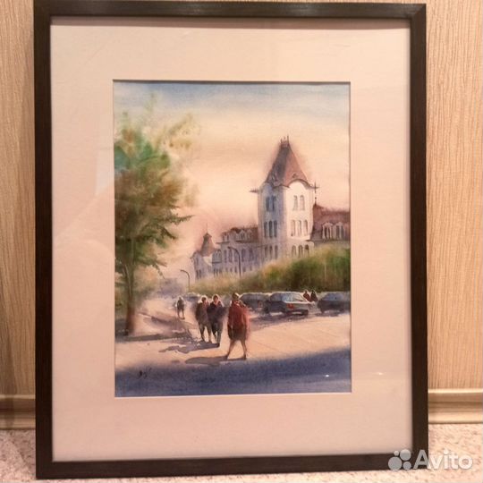 Картина акварель 