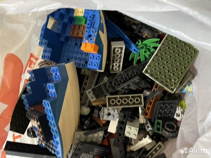 Lego детали россыпью