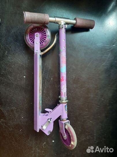 Самокат детский двухколесный бу