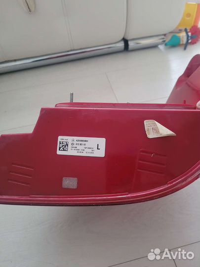 Фонарь задний левый Mercedes X204 Glk