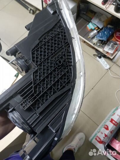 Фара основная левая skoda octavia 09