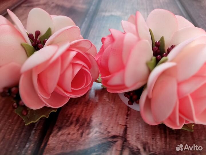 Резинки для волос ручной работы