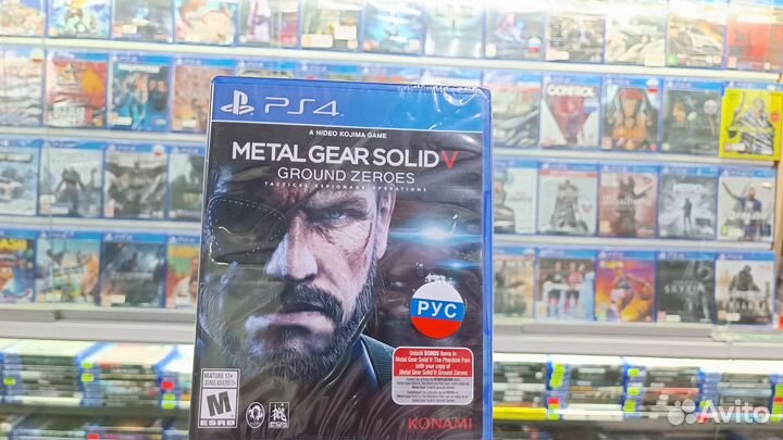 Metal Gear Solid 5 Ground Zero для PS4, PS5