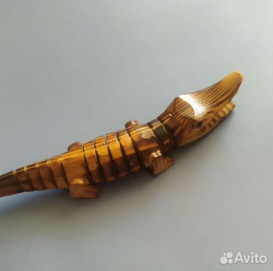 Фигурка крокодил дерево Тунис