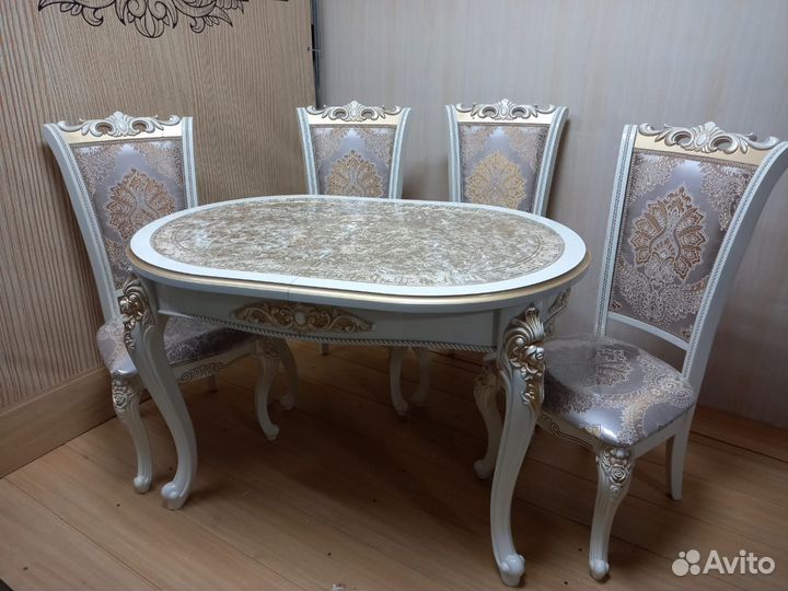 Стол Роза мрамор