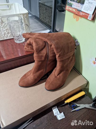 Сапоги новые утепленные