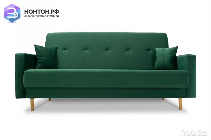 Диван книжка Фиеста Лайт зеленый