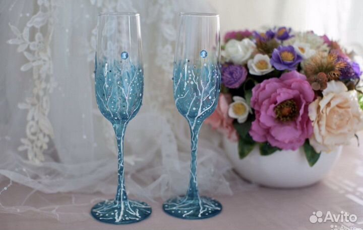 Свадебные бокалы