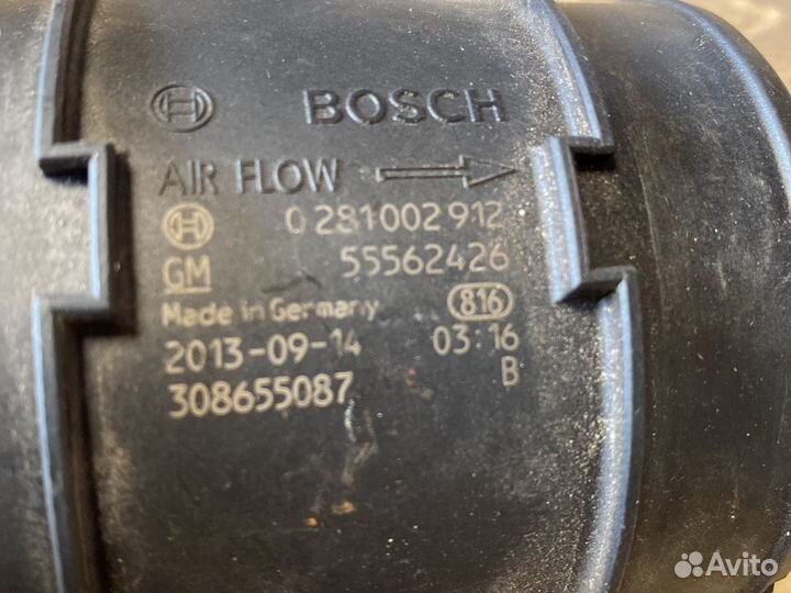 Датчик дмрв opel astra j